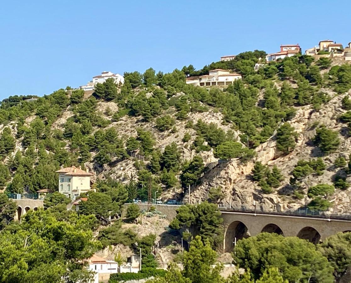 La Casa Calanquaise - Mer A 250M Accessible A Pied - T2 Spacieux Independant - Terrasse Ombragee Ensues-la-Redonne Zewnętrze zdjęcie